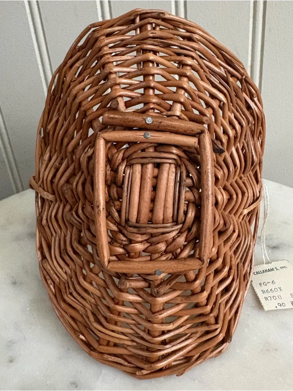 NEW Vintage Small Decorative Basket Cottagecore Farmhouse Country Traditional - Picture 8 of 12